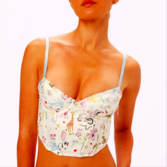 PARADE Afterglow Lace-Up Corset - Picture 2 of 11